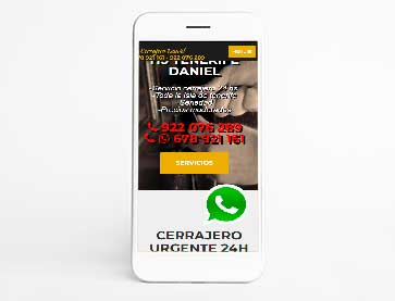 Web cerrajero daniel Tenerife